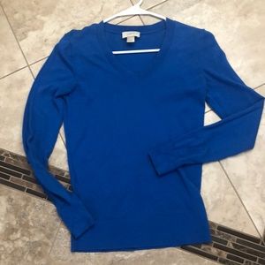 Loft royal blue sweater